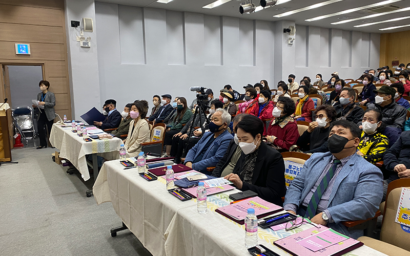 선배시민 정책대회 사진