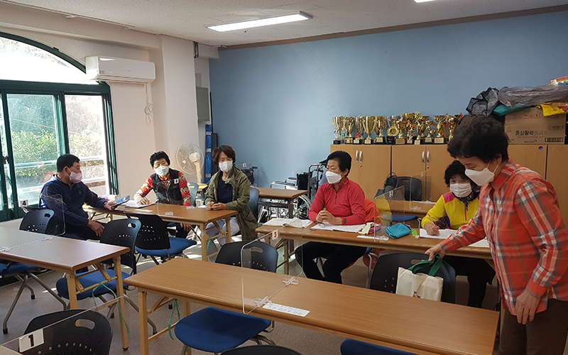 한글반자원봉사 사진